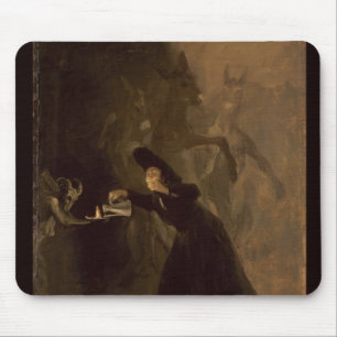 Francisco Jose de Goya y Lucientes El Hechizado Mouse Pad