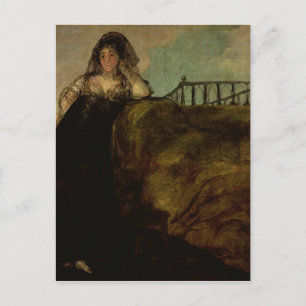 Francisco Jose de Goya y Lucientes Leocadia Zori Postcard