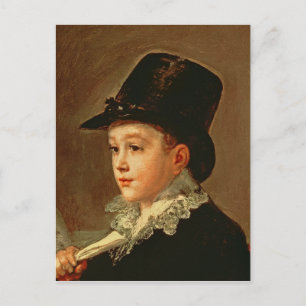 Francisco Jose de Goya y Lucientes Portrait of t Postcard