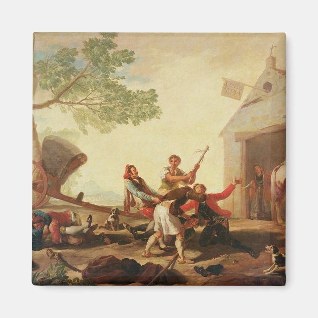 Francisco Jose de Goya y Lucientes | The Fight at  Magnet (Front)