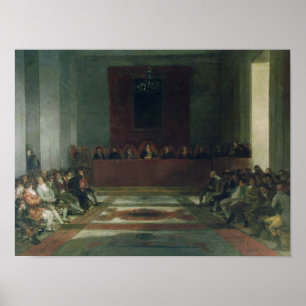 Francisco Jose de Goya y Lucientes   The Junta of  Poster