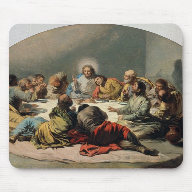 Francisco Jose de Goya y Lucientes | The Last Supp Mouse Pad (Front)