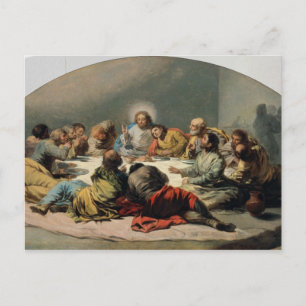 Francisco Jose de Goya y Lucientes The Last Supp Postcard