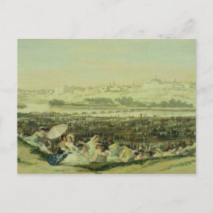 Francisco Jose de Goya y Lucientes   The Meadow at Postcard