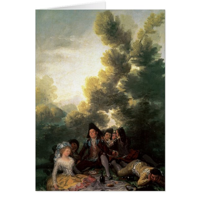 Francisco Jose de Goya y Lucientes | The Picnic, 1 (Front)