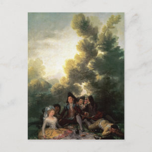 Francisco Jose de Goya y Lucientes The Picnic, 1 Postcard