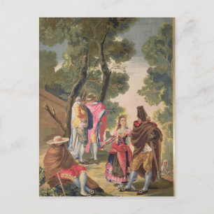 Francisco Jose de Goya y Lucientes The Pretty Wo Postcard