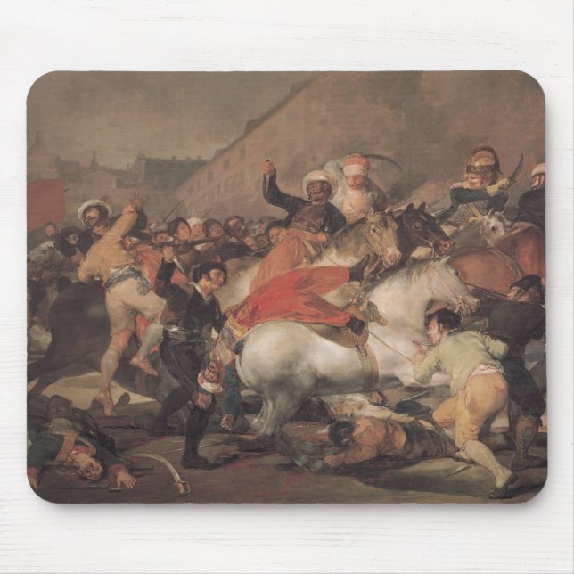 Francisco Jose de Goya y Lucientes | The Second of Mouse Pad (Front)