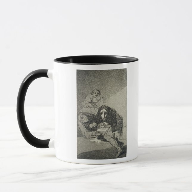 Francisco Jose de Goya y Lucientes | The shameface Mug (Left)