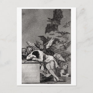 Francisco Jose de Goya y Lucientes   The Sleep of  Postcard