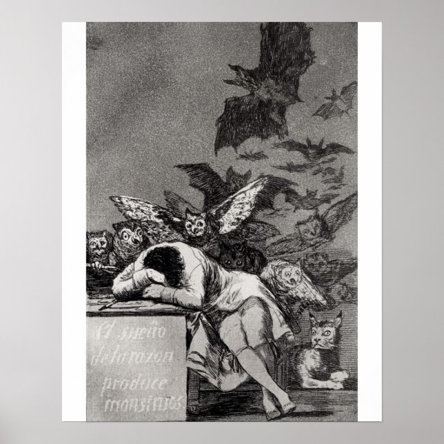 Francisco Jose de Goya y Lucientes | The Sleep of  Poster (Front)