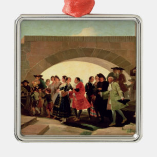 Francisco Jose de Goya y Lucientes The Wedding, Metal Tree Decoration