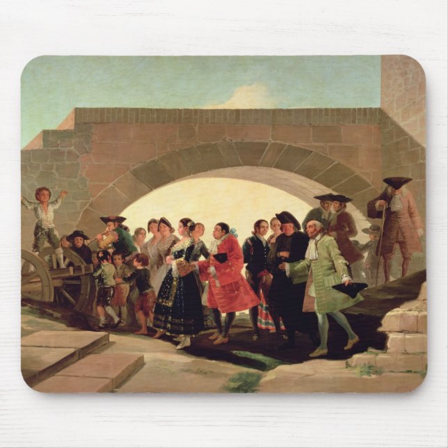 Francisco Jose de Goya y Lucientes | The Wedding,  Mouse Pad (Front)