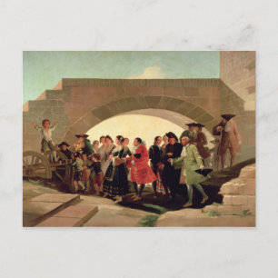 Francisco Jose de Goya y Lucientes   The Wedding,  Postcard