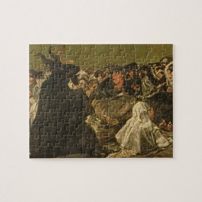 Francisco Jose de Goya y Lucientes | The Witches'  Jigsaw Puzzle (Horizontal)