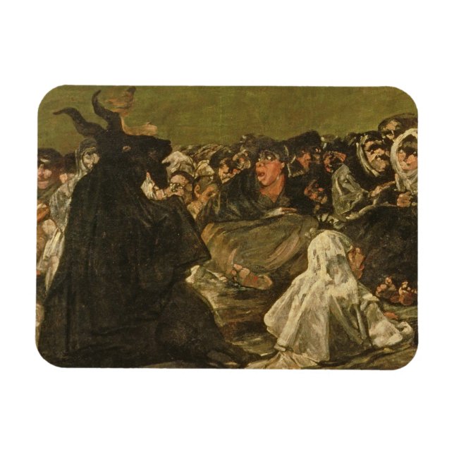 Francisco Jose de Goya y Lucientes | The Witches'  Magnet (Horizontal)