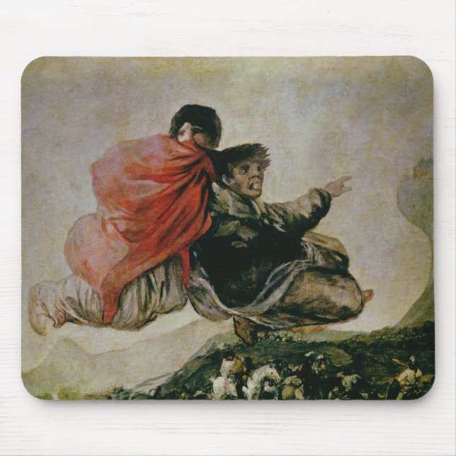 Francisco Jose de Goya y Lucientes | The Witches'  Mouse Pad (Front)