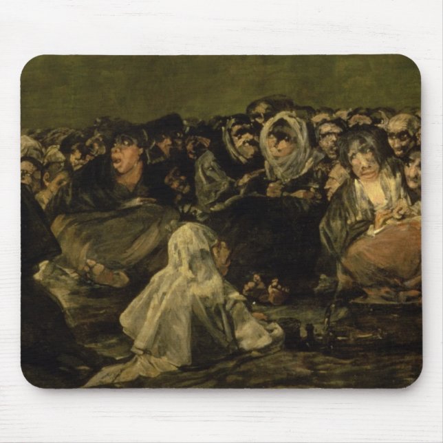 Francisco Jose de Goya y Lucientes | The Witches'  Mouse Pad (Front)