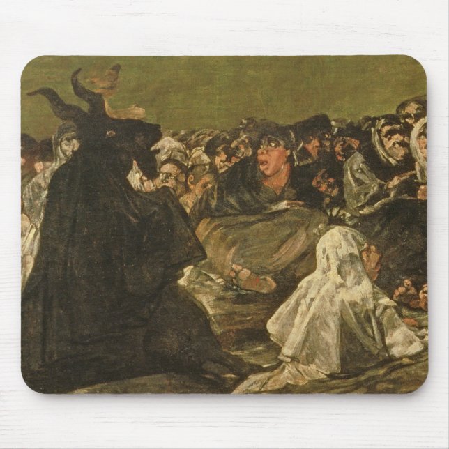 Francisco Jose de Goya y Lucientes | The Witches'  Mouse Pad (Front)