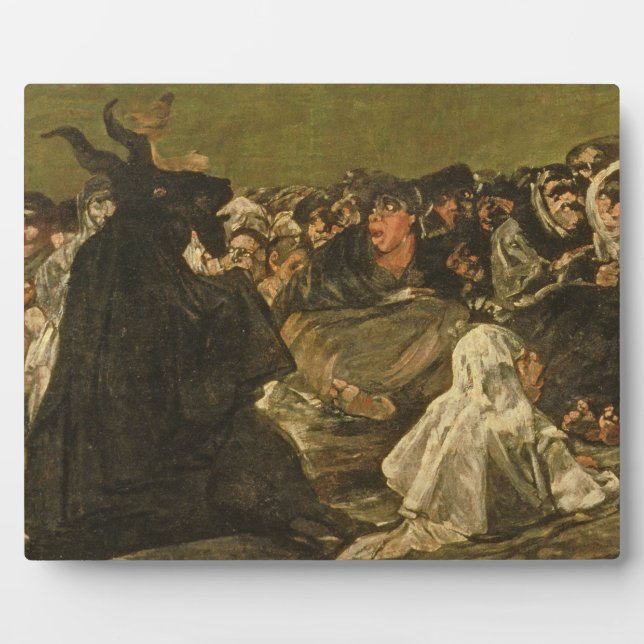 Francisco Jose de Goya y Lucientes | The Witches'  Plaque (Front)