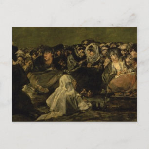 Francisco Jose de Goya y Lucientes   The Witches'  Postcard
