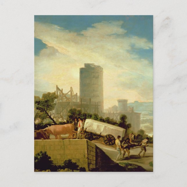 Francisco Jose de Goya y Lucientes | Transporting  Postcard (Front)