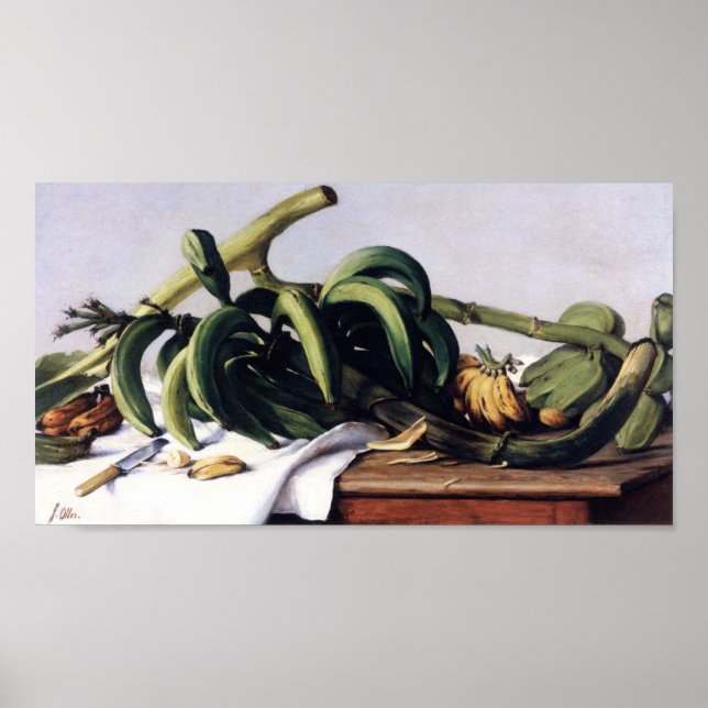 Francisco Oller Platanos Poster (Front)