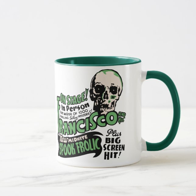 Francisco Spook Show Poster Art Mug (Right)