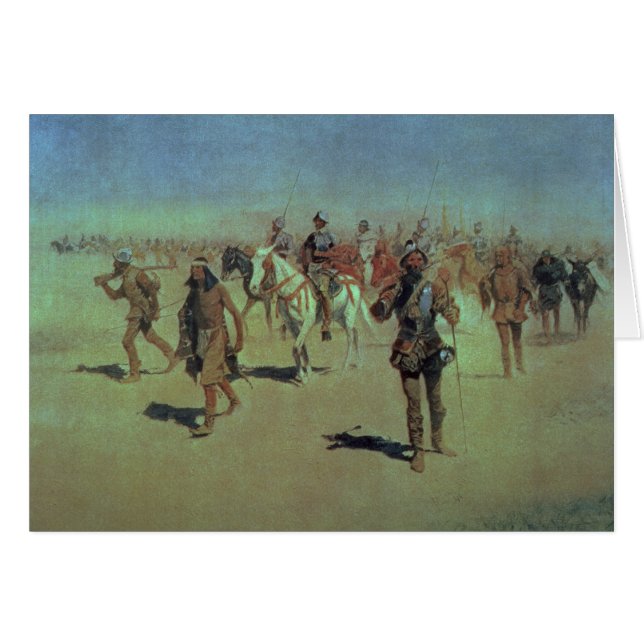 Francisco Vasquez de Coronado  Making his Way (Front Horizontal)