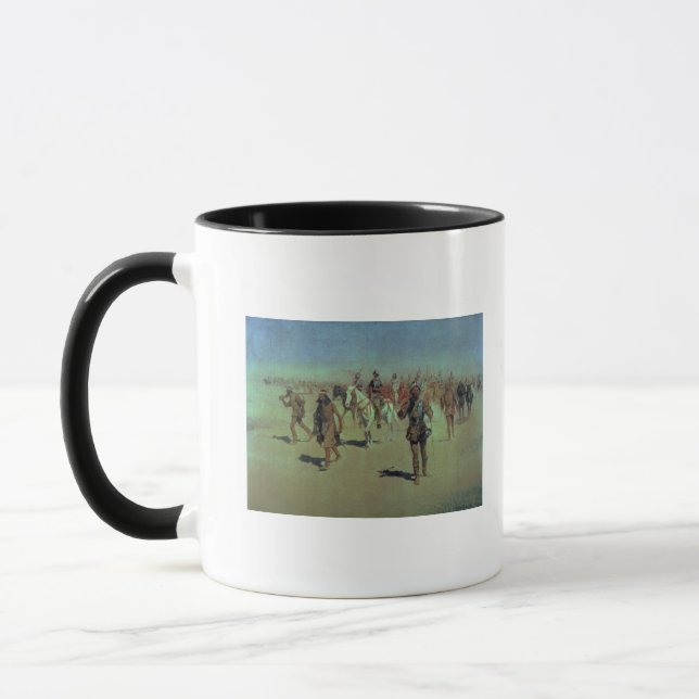 Francisco Vasquez de Coronado  Making his Way Mug (Left)