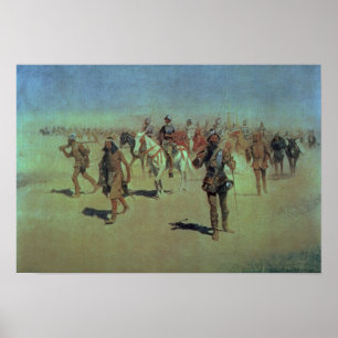 Francisco Vasquez de Coronado  Making his Way Poster