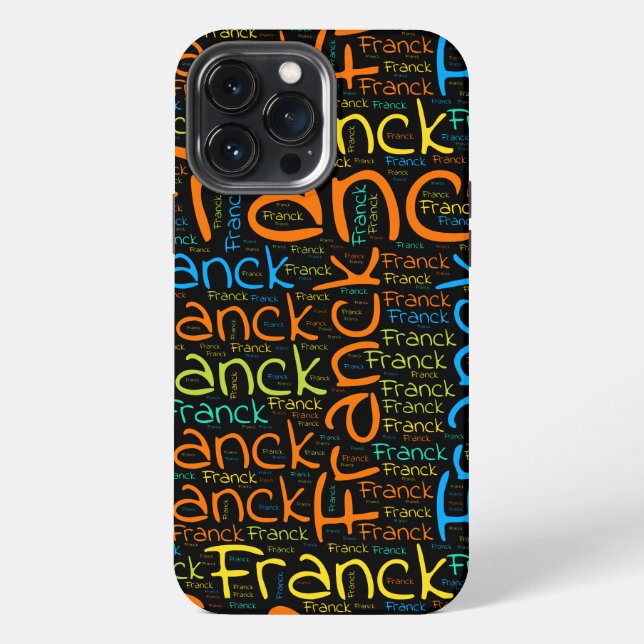 Franck iPhone Case (Back)