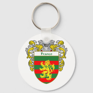 Franco Coat of Arms (Mantled) Key Ring