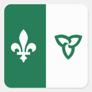 Franco-Ontarian Square Sticker