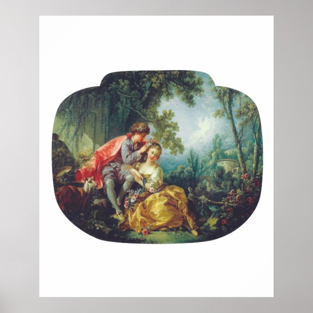 François Boucher The Four Seasons: Spring Spring S Poster (Front)