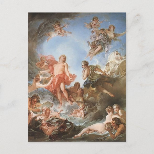 Francois Boucher - The Rising of the Sun Postcard (Front)