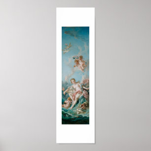 François Boucher – Venus on the Waves 1769 Poster