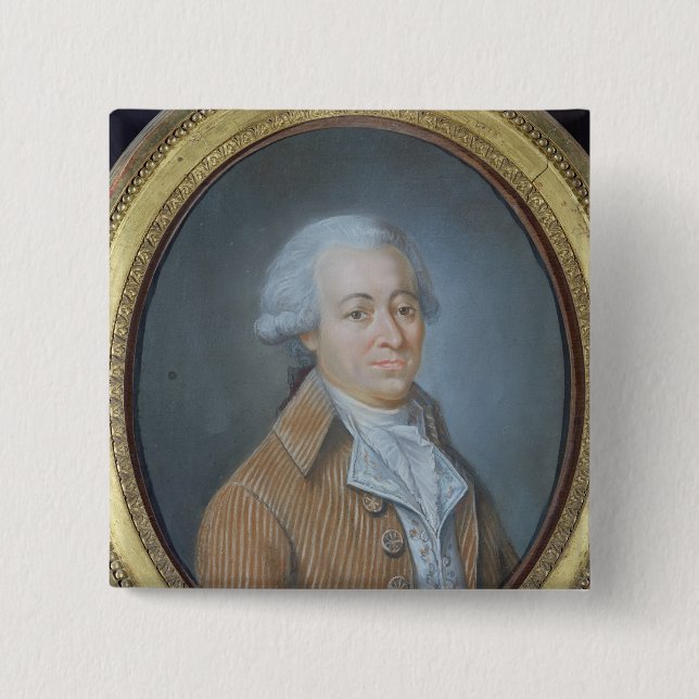 Francois Buzot  1792 15 Cm Square Badge (Front)