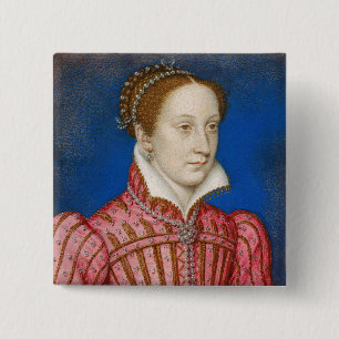 Francois Clouet - Mary, Queen of Scots 15 Cm Square Badge