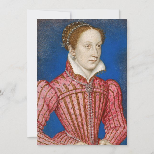 Francois Clouet - Mary, Queen of Scots Invitation (Front)