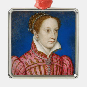 Francois Clouet - Mary, Queen of Scots Metal Ornament