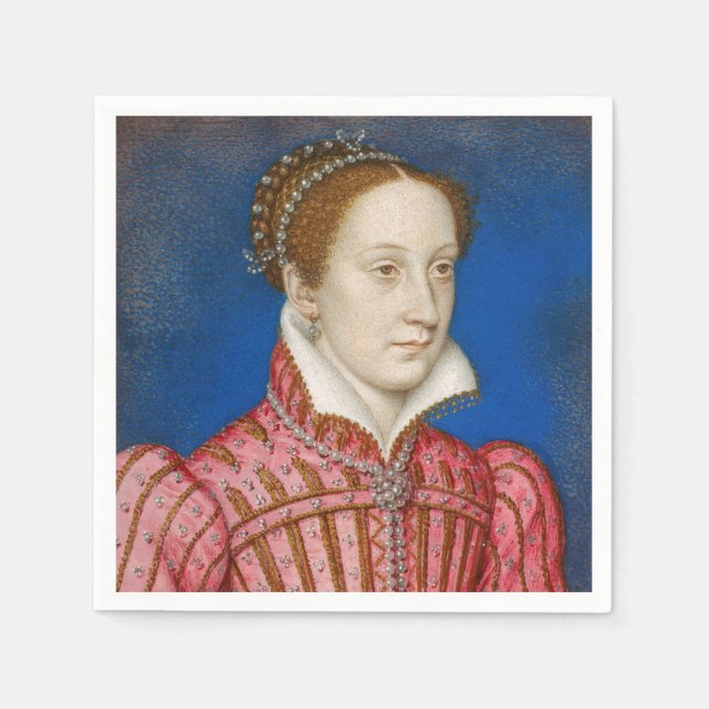 Francois Clouet - Mary, Queen of Scots Napkin (Front)