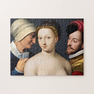 Francois Clouet - The Love Letter Jigsaw Puzzle