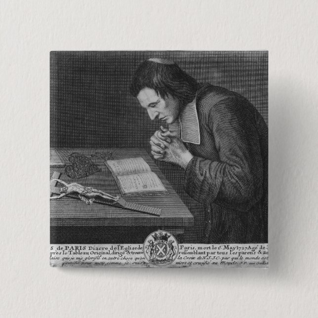 Francois de Paris 15 Cm Square Badge (Front)