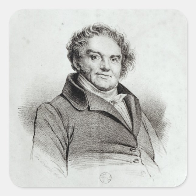 Francois Eugene Vidocq Square Sticker (Front)