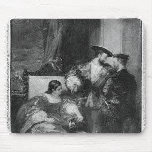 Francois I and Anne de Pisseleu Mouse Pad