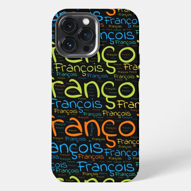 Francois iPhone Case (Back)