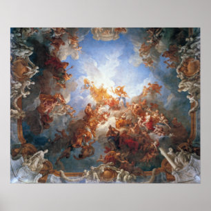 François Lemoyne The Apotheosis of Hercules Poster