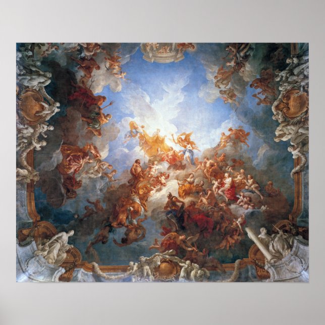 François Lemoyne The Apotheosis of Hercules Poster (Front)