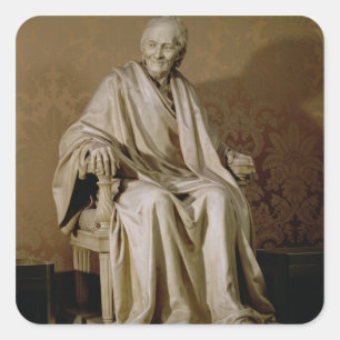 Francois-Marie Arouet Voltaire (1694-1778) 1781 (m Square Sticker
